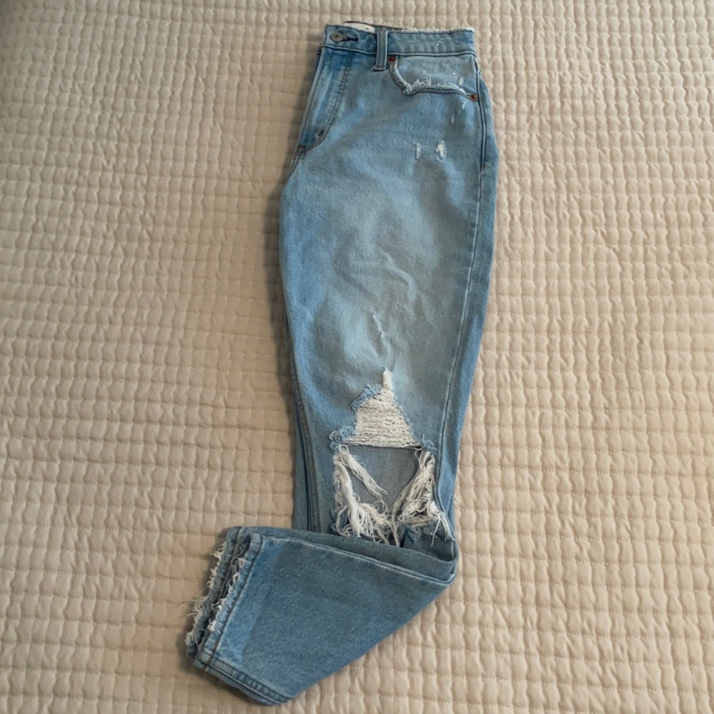 Abercrombie Skinny High Rise Curve Love Jeans - Picture 3 of 5